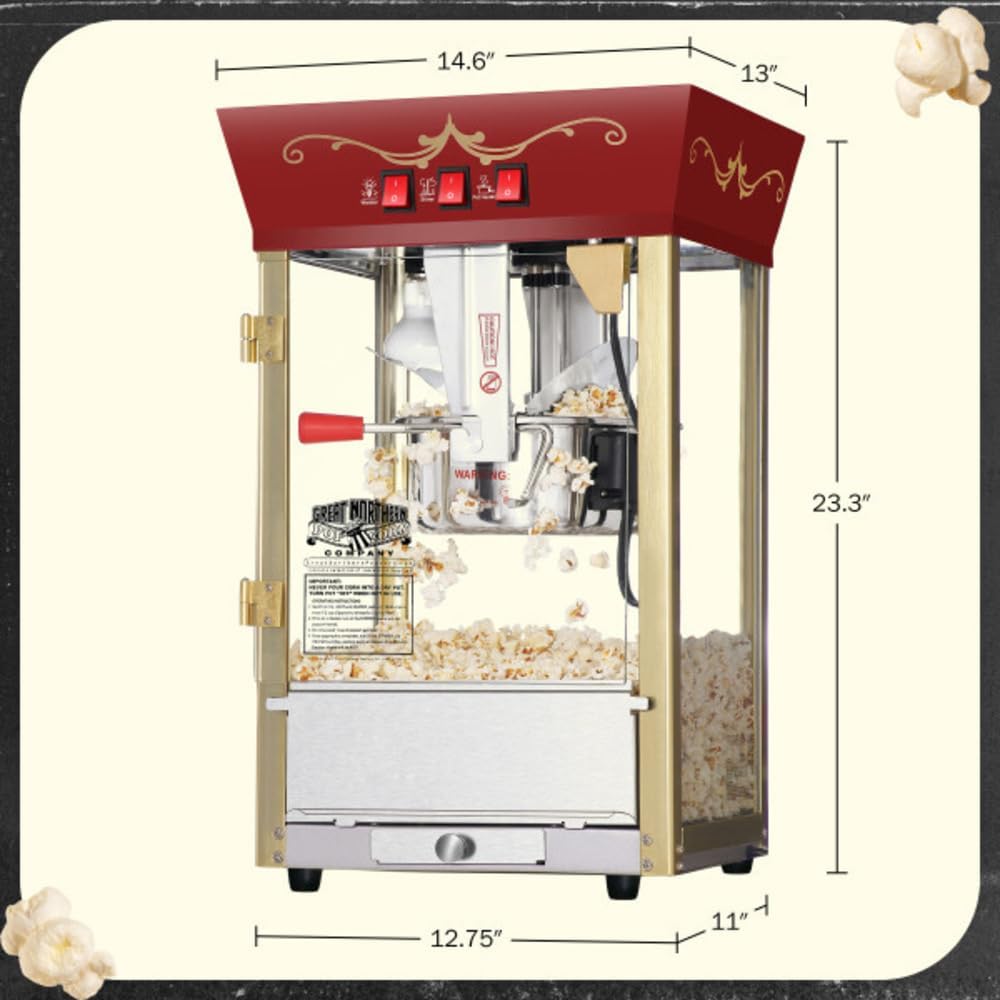 8oz Popcorn Machine